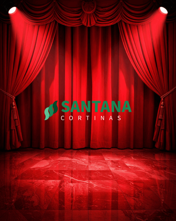 SANTANA CORTINAS (1) Linha Teatro – Elegância, Tecnologia e Sofisticação em Cena